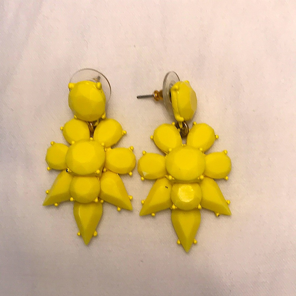 J. Crew Yellow, Festive Earrings